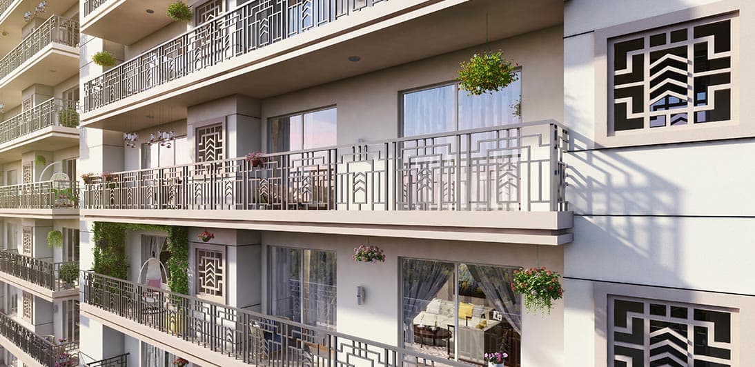 Private Balcony View